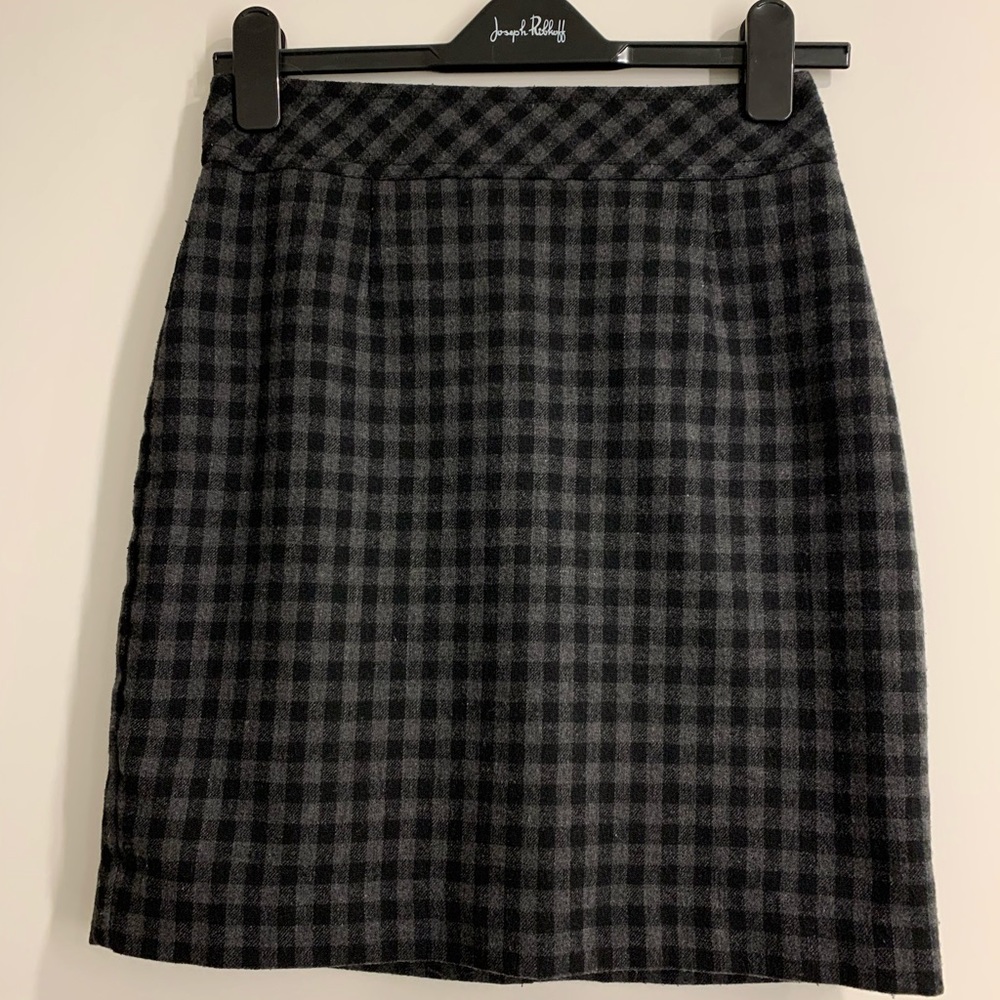 JACOB | Checkered skirt - wool